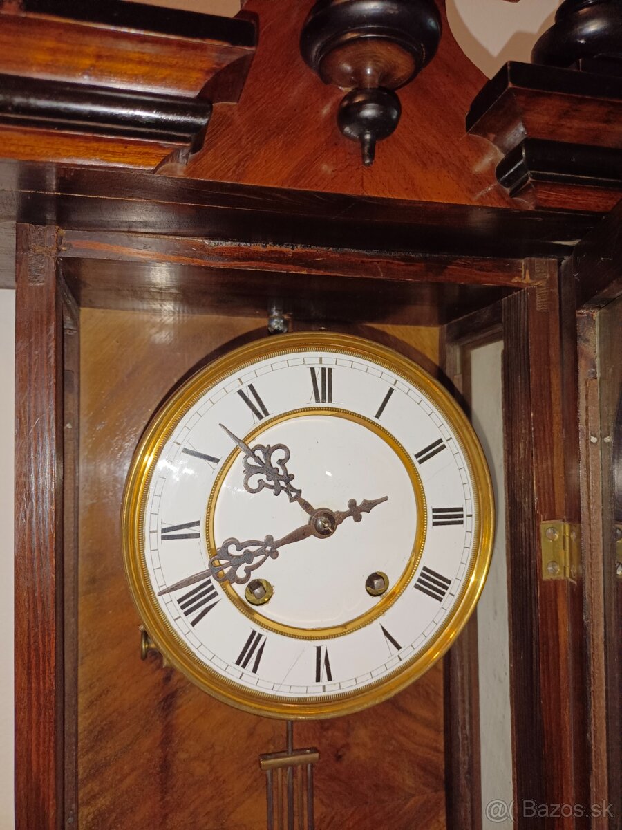 Starožitný hodiny nástěnné Německo - 6