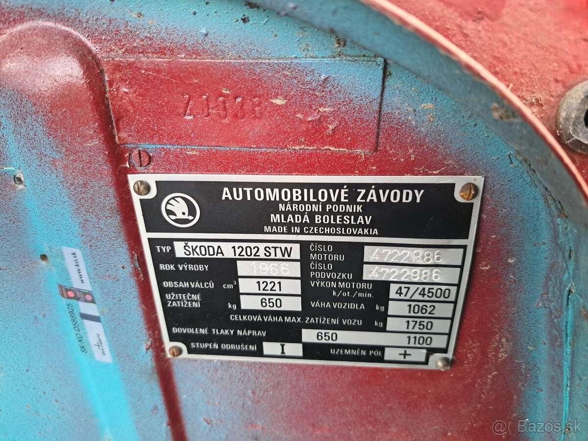Škoda 1202 STW ZNÍŽENÁ CENA - 6