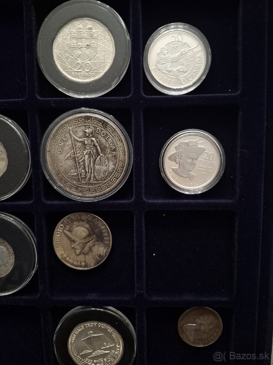 Strieborne mince - 6