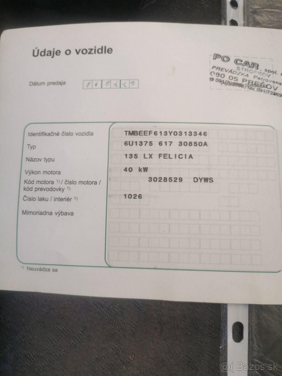Škoda Felícia 1.3 MPI - 6