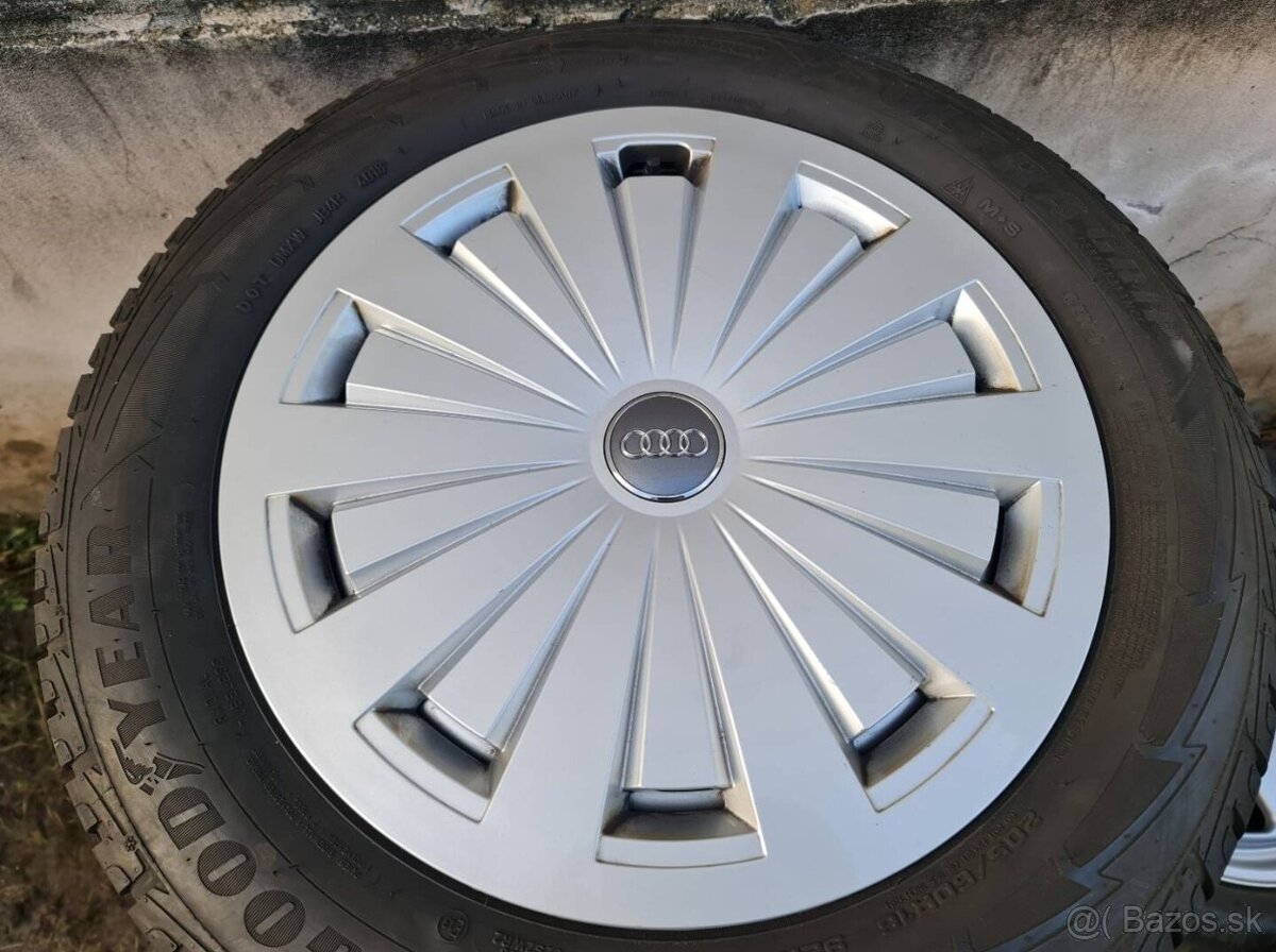 sada alu kol Audi 16" – originál disky + - 6