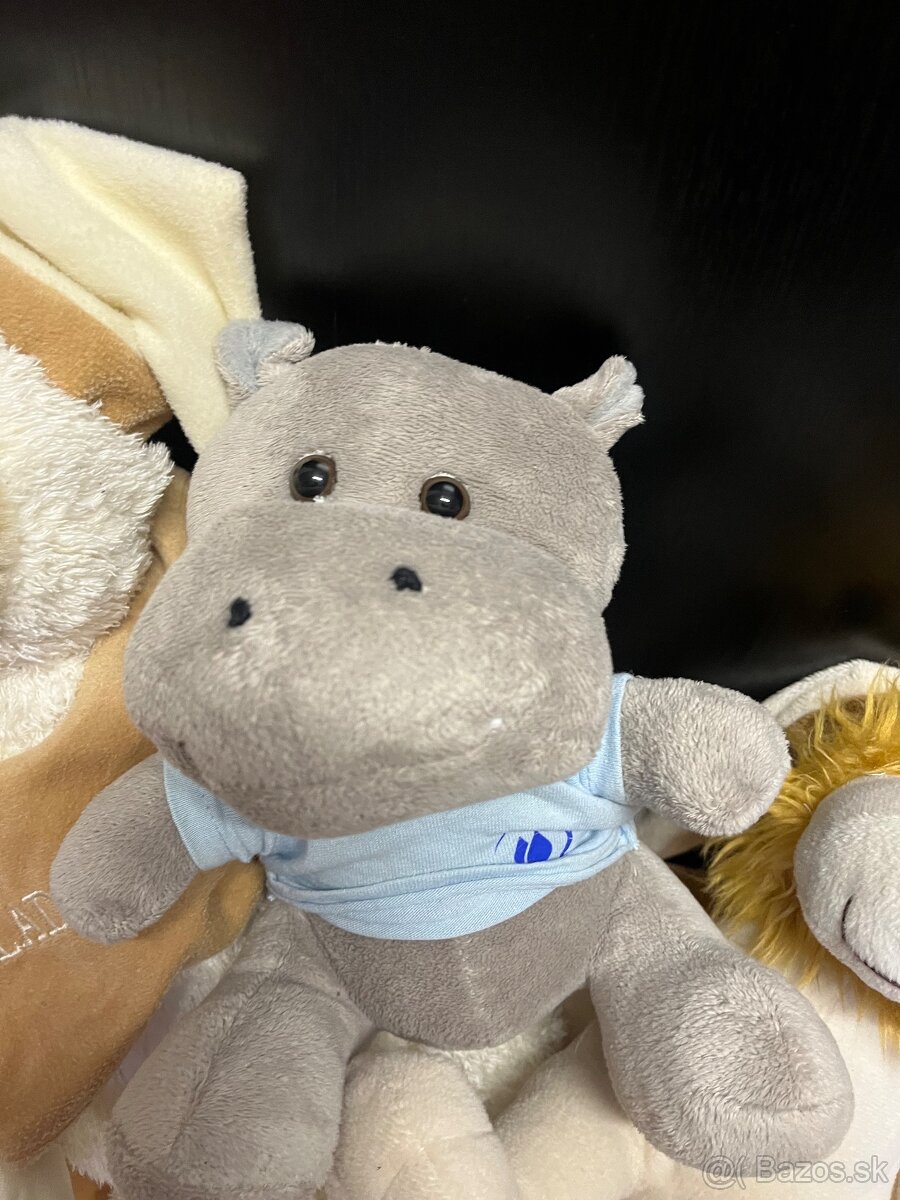 Plyšové postavičky-macko, sob, lev a iné - 6