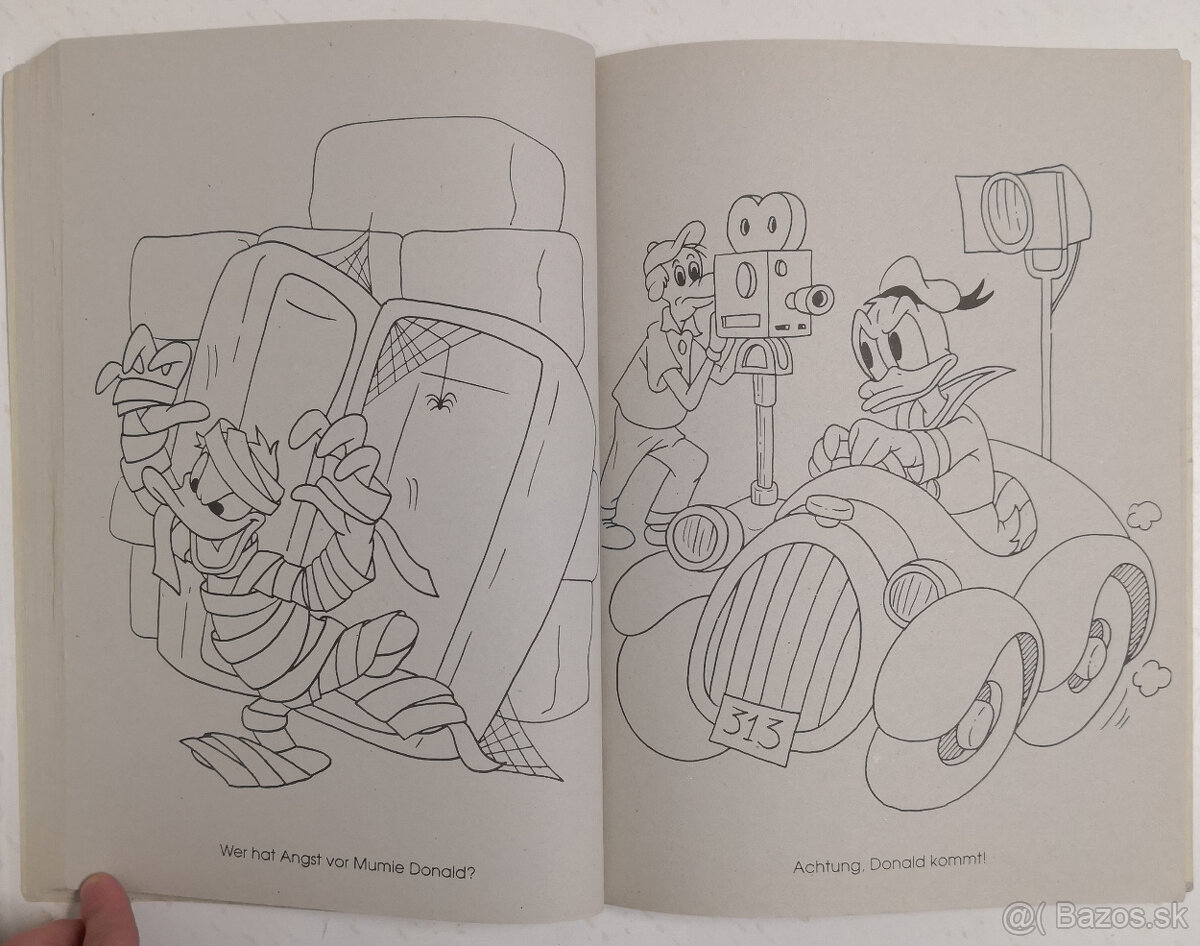 Retro Omaľovánka Hollywood Mickey - 6