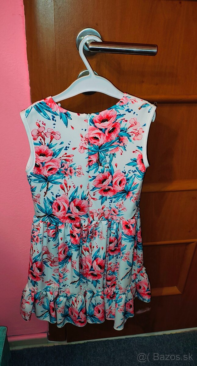 Spoločenské šaty veľ.140 - 6