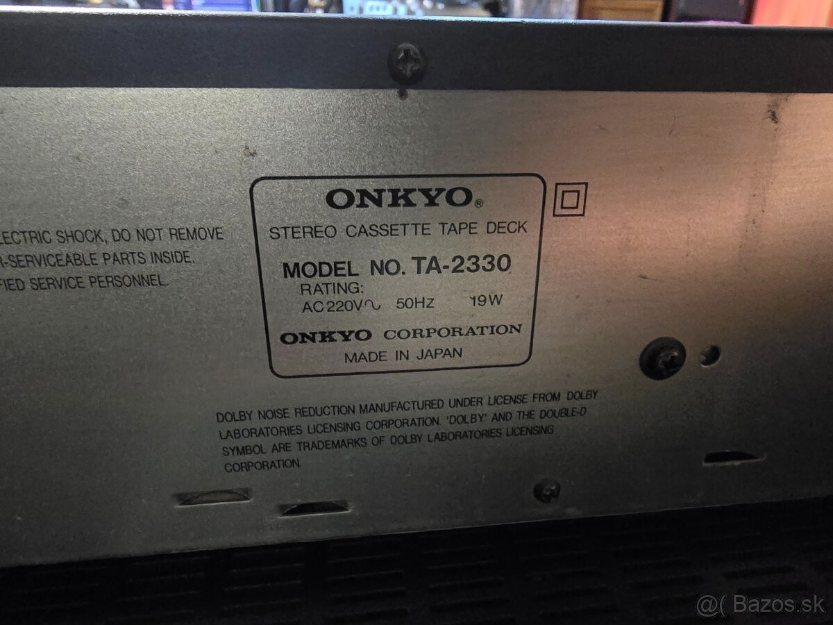 ONKYO TA-2330 kazetový vintage deck - 6