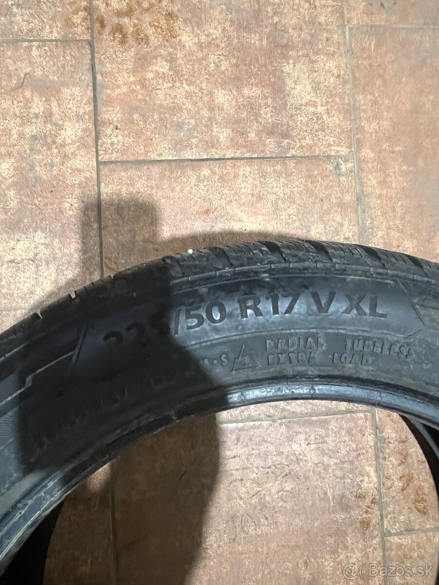 Predám zimné pneumatiky R17 – 4 ks (mix) - 6