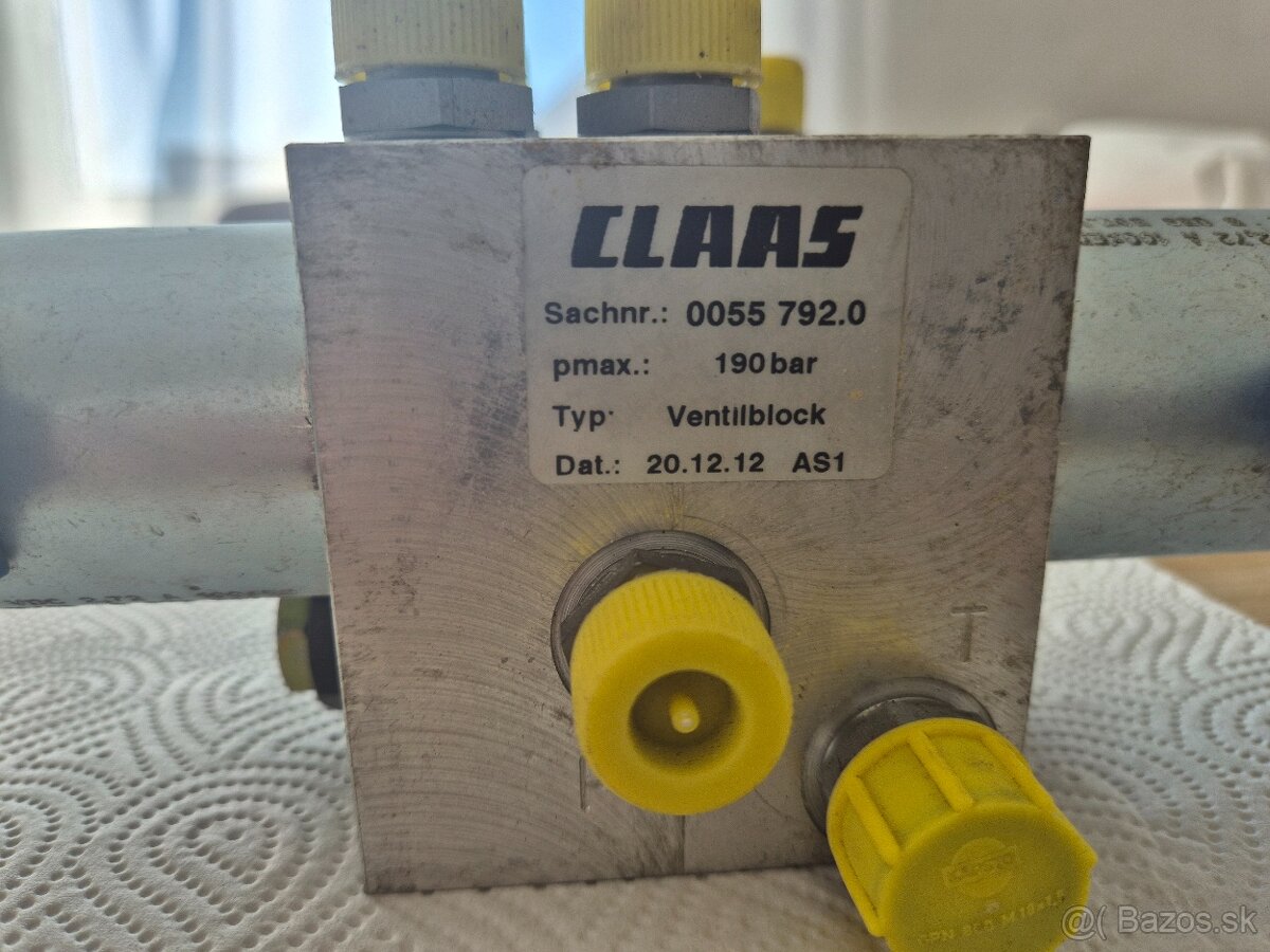 Hydraulický rozvádzač-ventilový blok.Claas. - 6