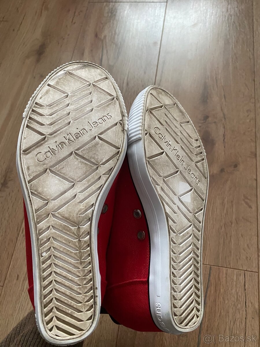 Damske tenisky na platforme Calvin Klein - 6