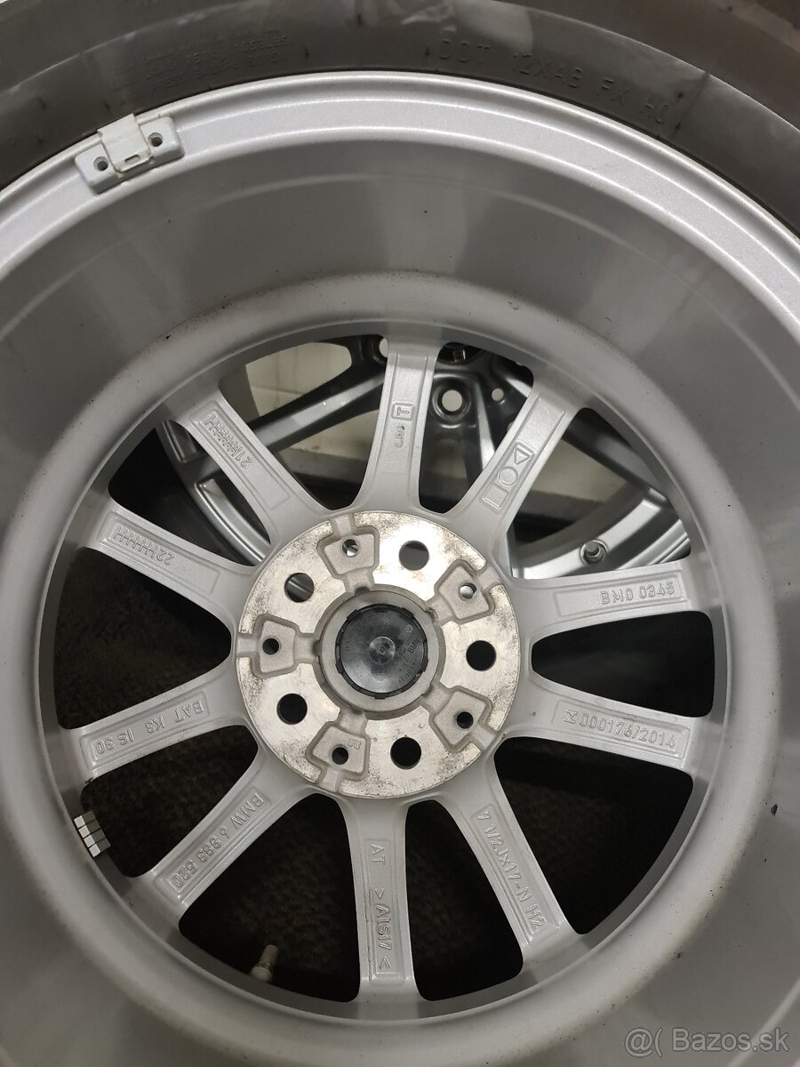 BMW-VW-AUDI-MERCEDES 5X112R17 PNEU 225/50 R17 zima - 6