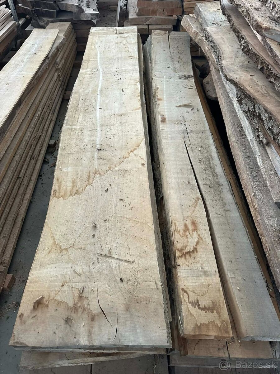 Vysušené jaseňové fošne, jaseňové rezivo, jaseň - 6