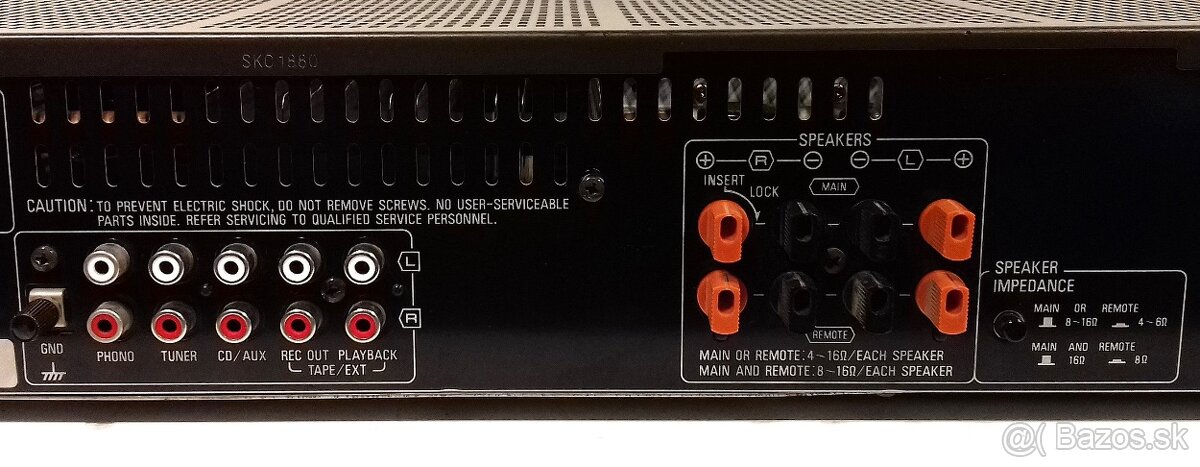 Zostava TECHNICS A03 tuner, equalizer, zosilnovac, 2 - deck - 6