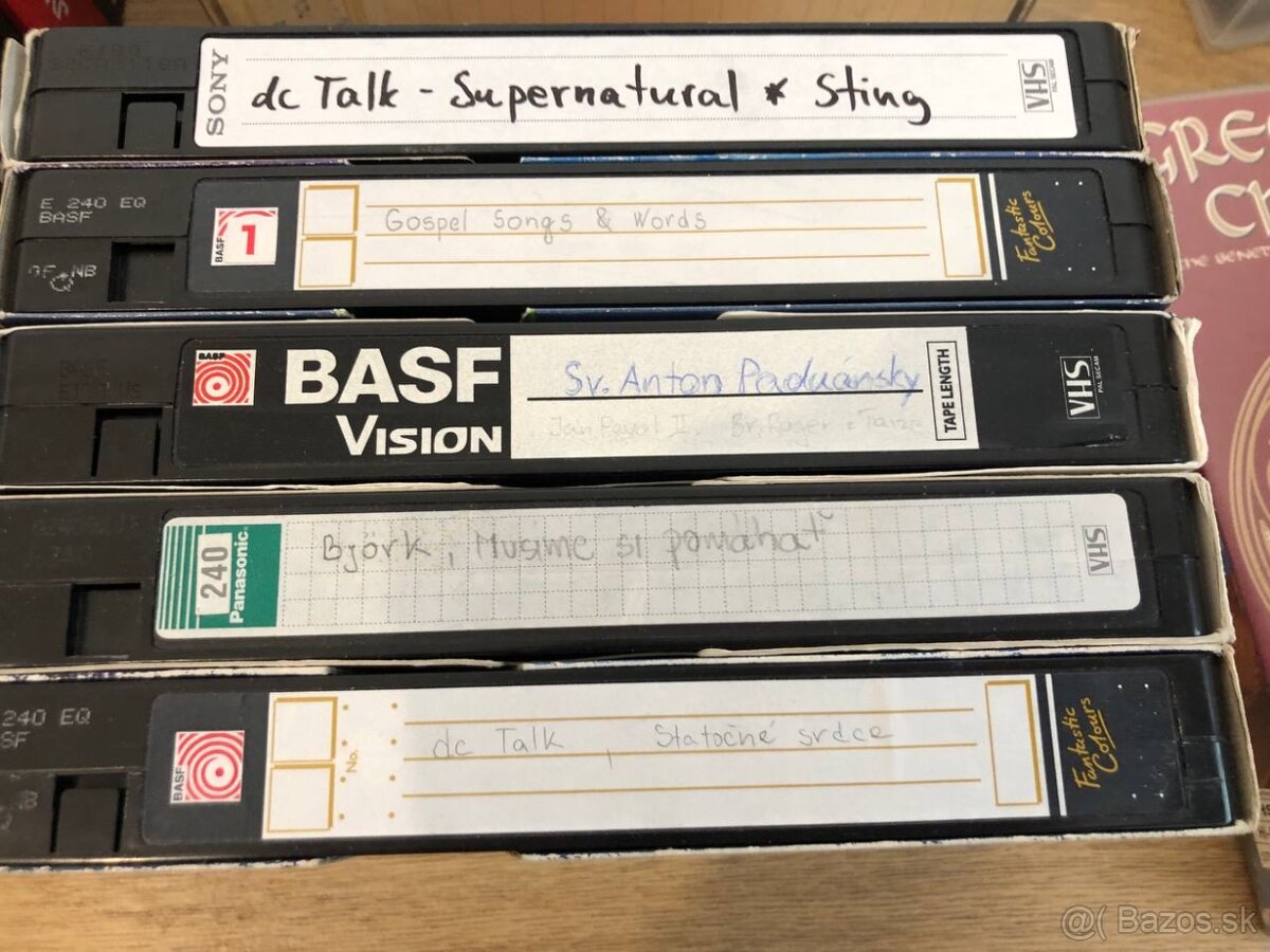 VHS kazety - 6