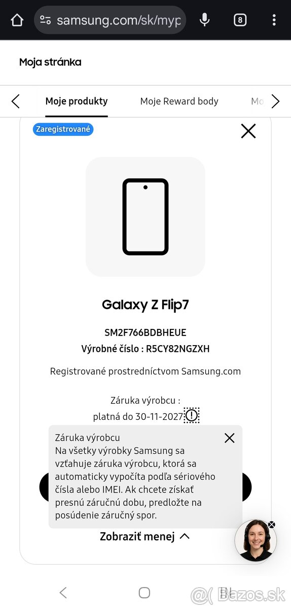 Samsung Galaxy Z Flip7 12GB/512GB Blue Shadow - 6