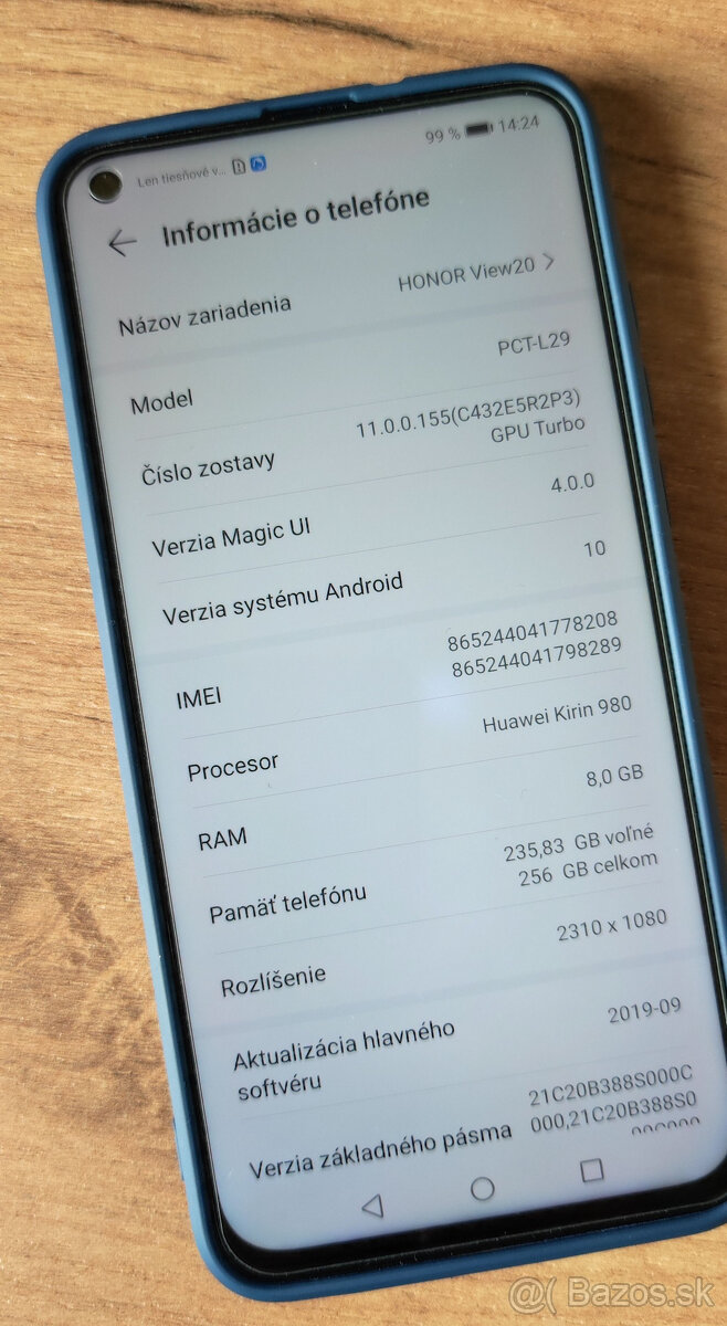 Honor View 20 8GB/256GB - 6