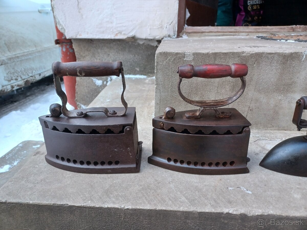 Staré žehličky - 6