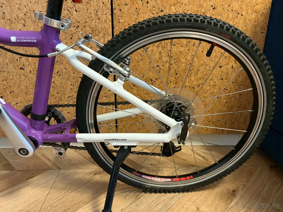 Woom 4 / 20” detský bicykel / fialový - 6