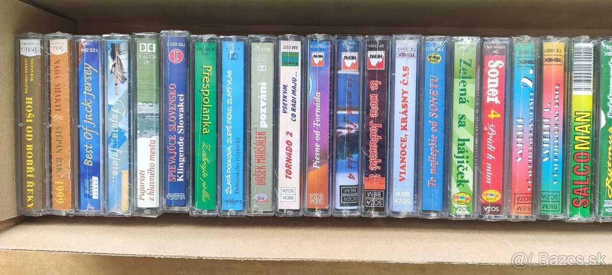 Zbierka nerozbalených magnetofónových kaziet 2. časť. - 6