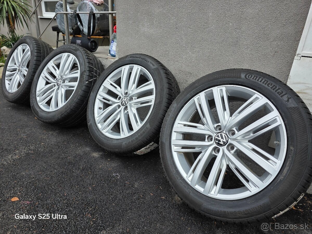 Zimné kolesá VW Tiguan 5x112 R19 235/50 r19 - 6