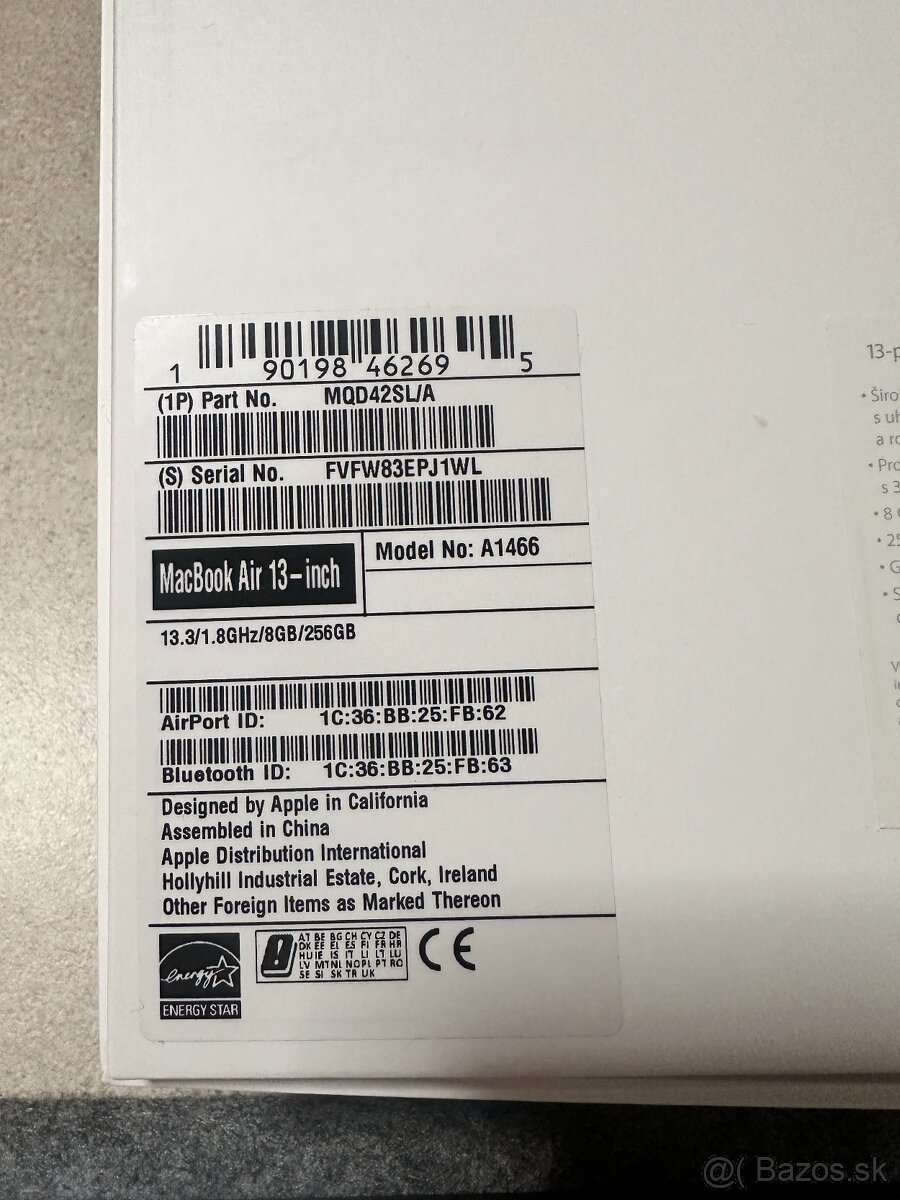 Apple MacBook Air 13.3 256GB 2017+ Office 2016 - 6