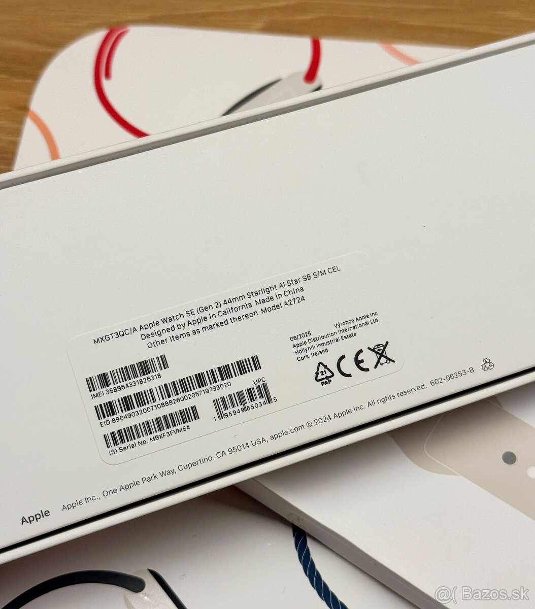 Apple Watch SE 2 (2024) Cellular 44mm Starlight - 6