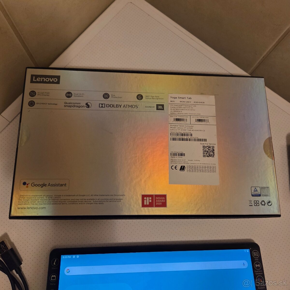 Predám Lenovo Yoga Smart Tab - 6