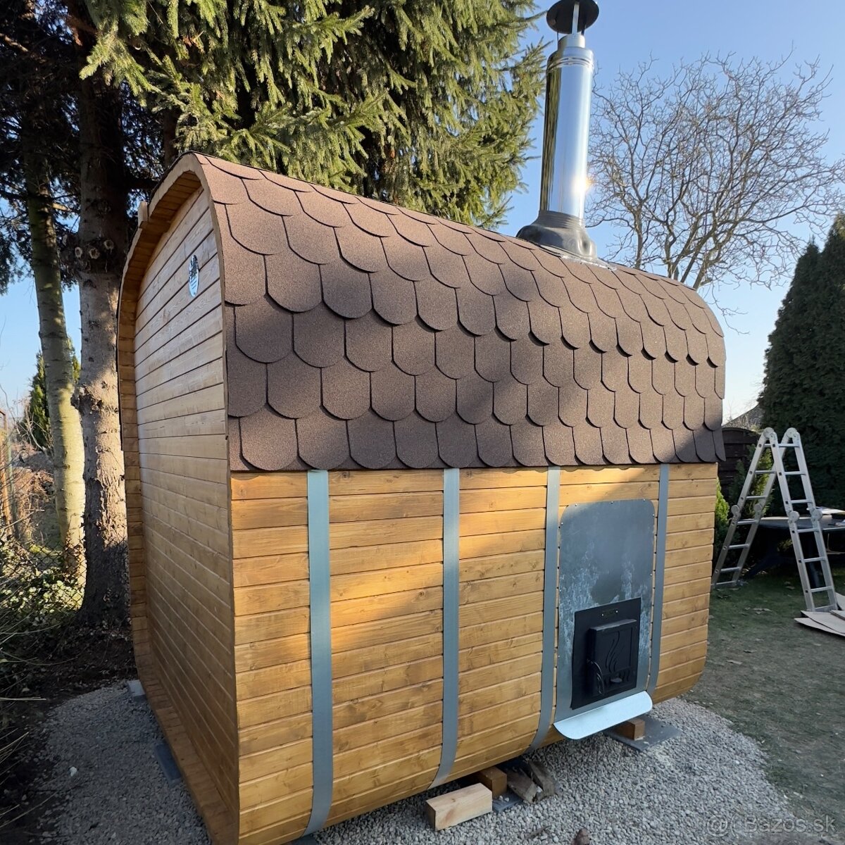 Sudová sauna 240cm AZS-ENGINEERING QUADRO 2QL - 6