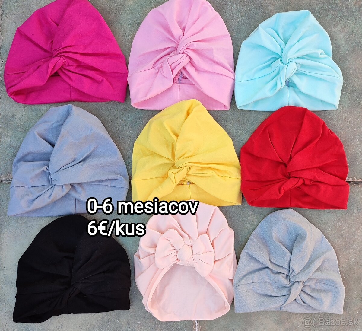 Detské čiapky pre bábätká - 6