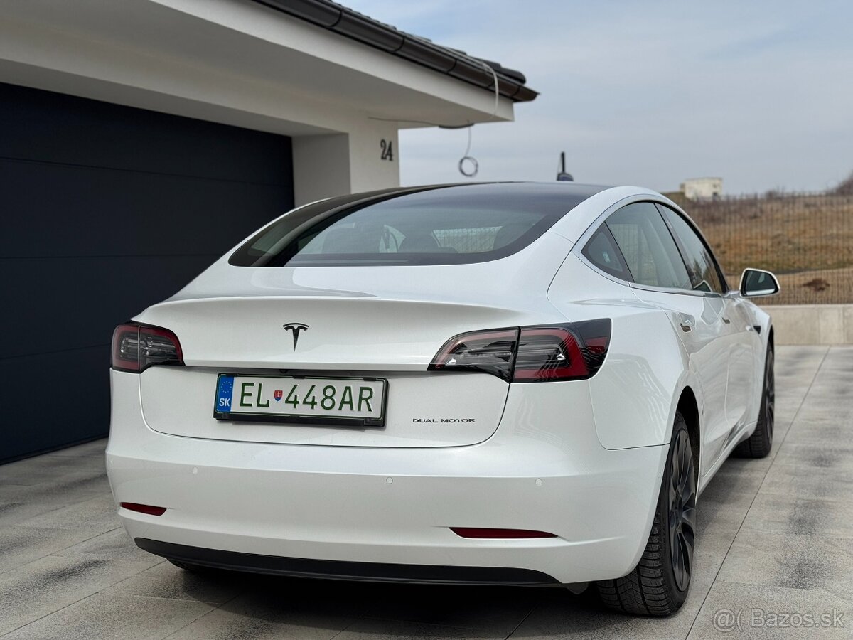Tesla 3 LR, Dual motor, 361KW, 2020,Odpočet dph - 6