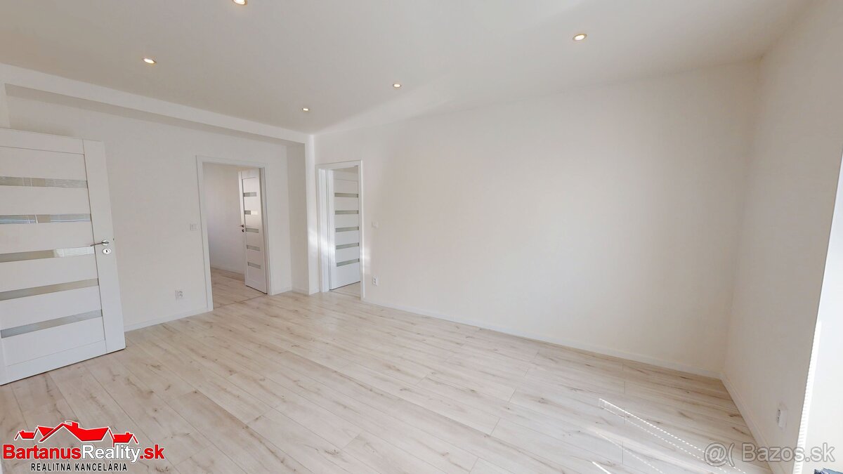 BartanusReality - Na predaj kompletne zrekoštruovaný 3 izbov - 6