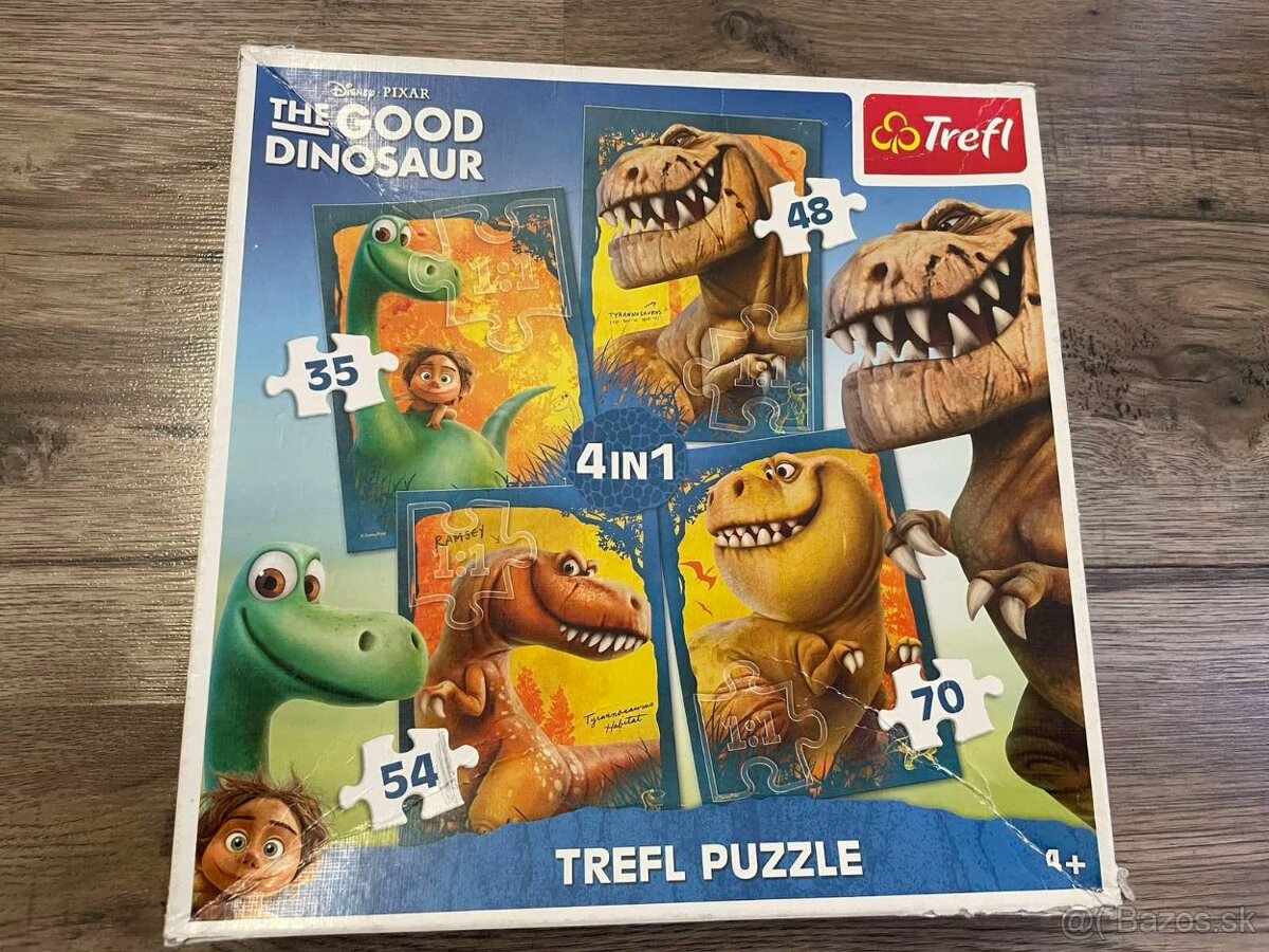 Puzzle dinosaury - 6