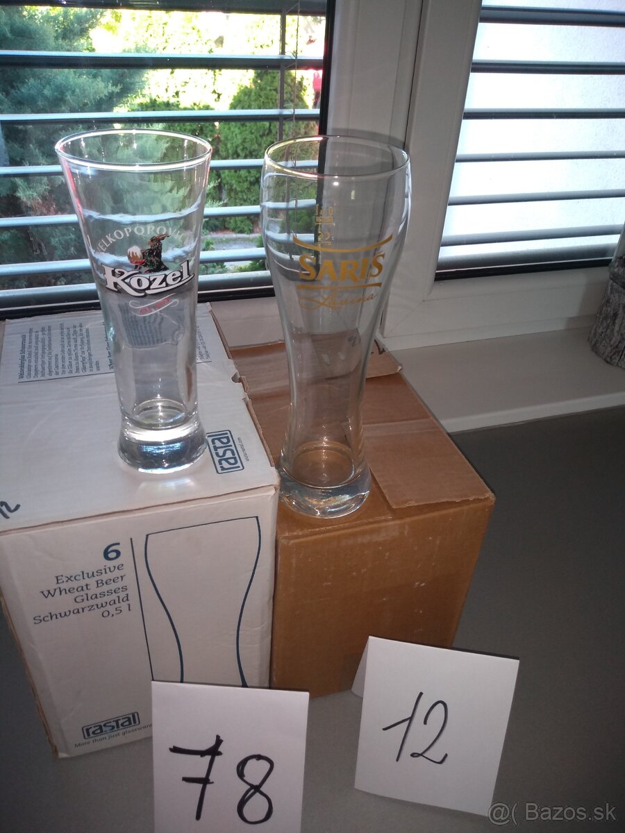 Pivné sklo nové nepoužité - 6