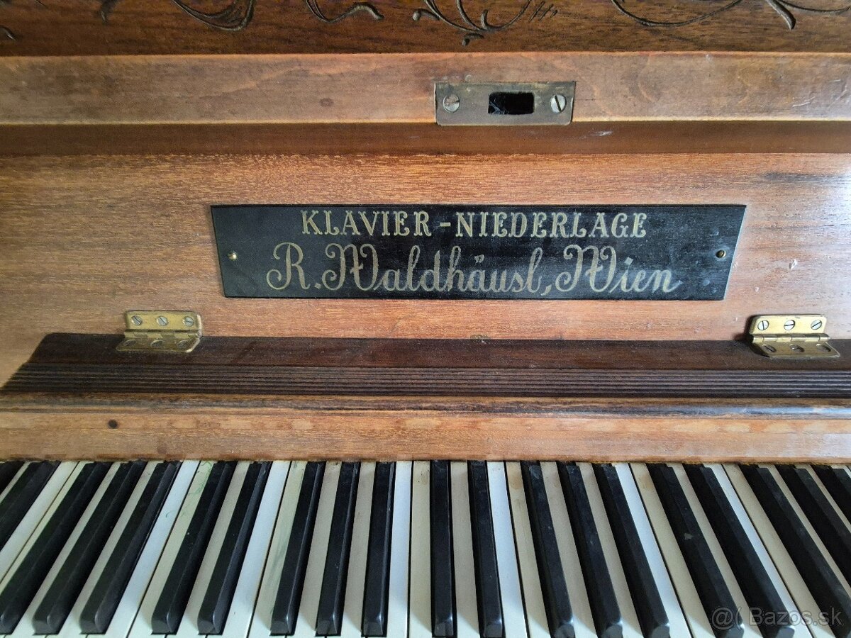 Klavír - viedenské pianíno - 6