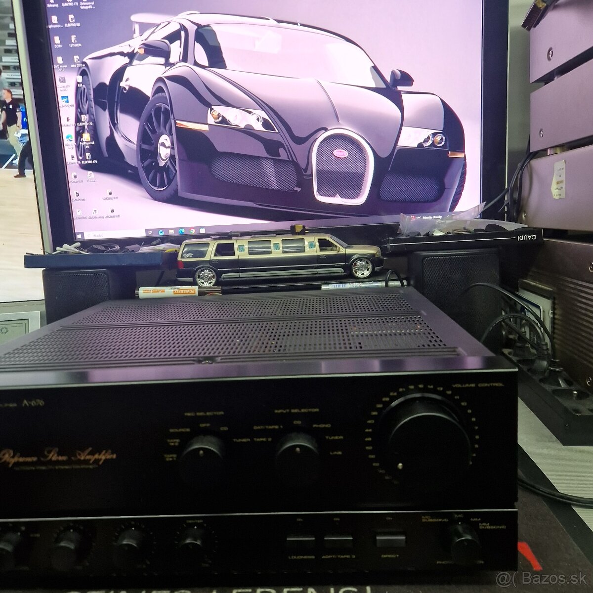 PIONEER A-676...integrovaný stereo zosilovač.. - 6