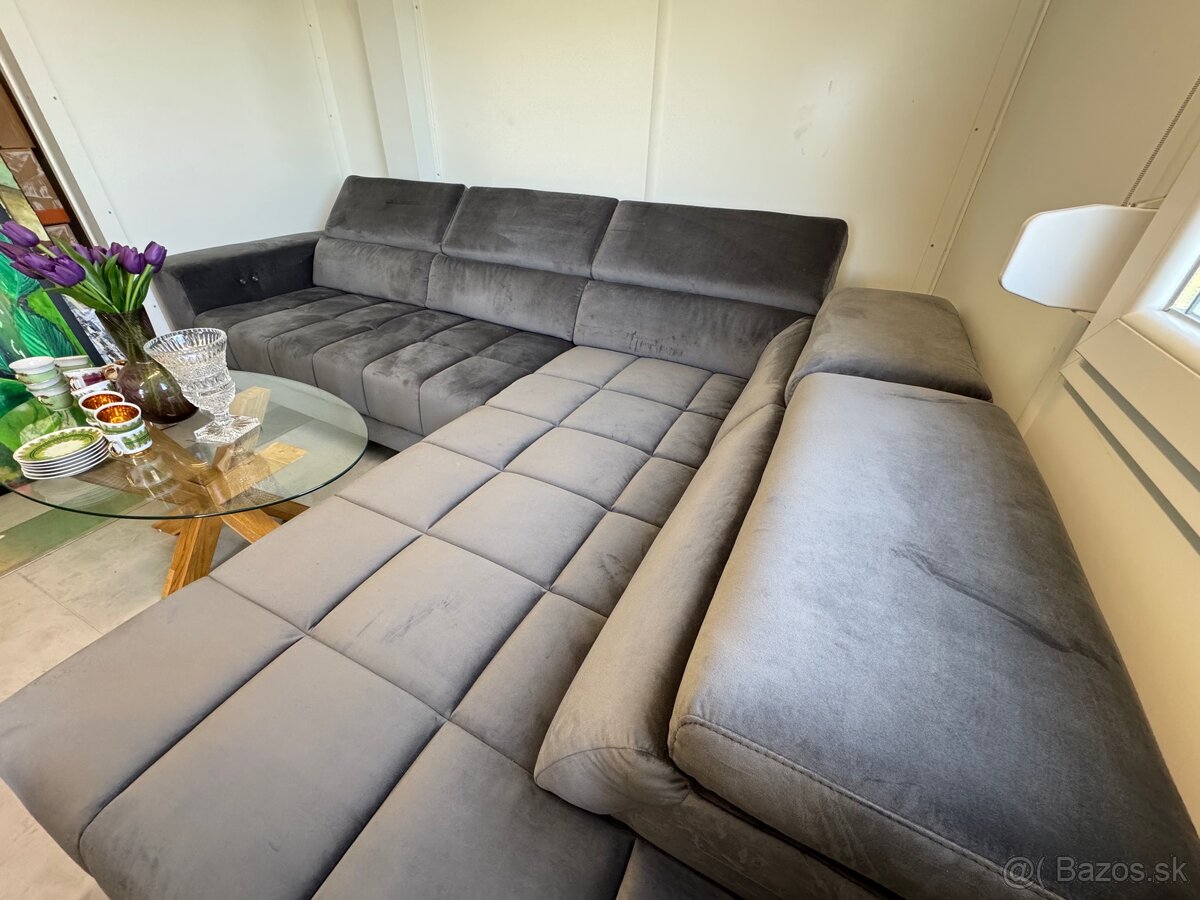 Predám úplne novú rohovú sedaciu súpravu - 6