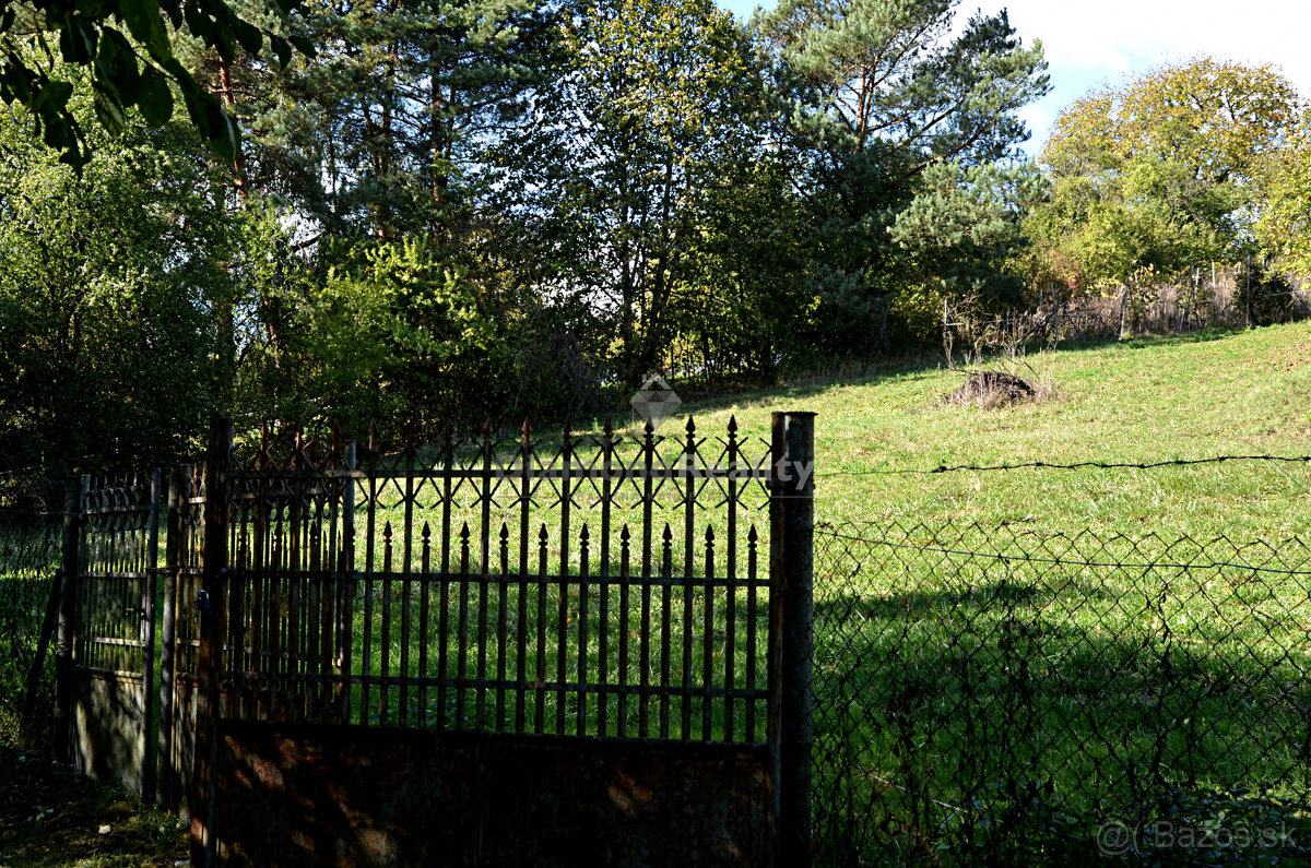 Stavebný, oplotený a slnečný pozemok s vinicou - obec Janík - 6