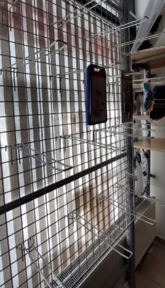 Regál kovový variabilný - 6