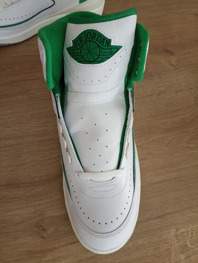 Nové pánske tenisky Nike Air Jordan 2 Retro Lucky Green - 6