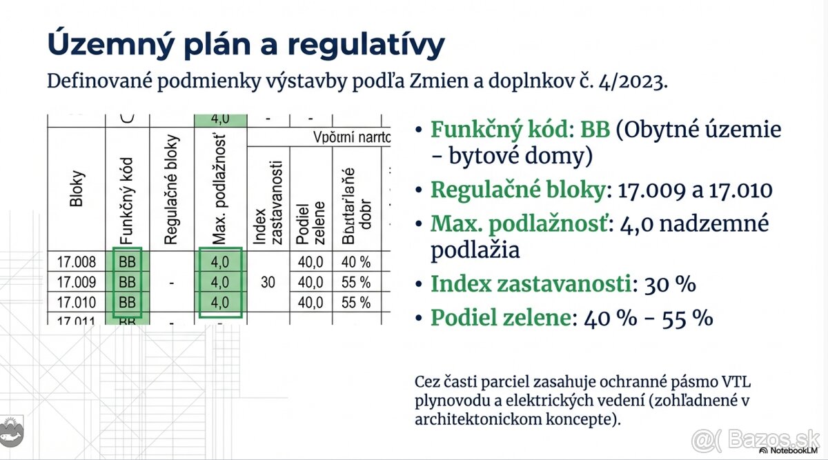 Stavebný pozemok 8900 m2 pre Developera - Myjava Jablonská - 6