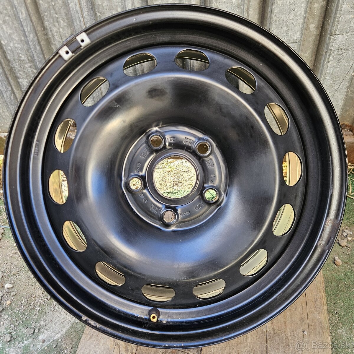 Originálne plechové disky VW - 5x112 r16 - 6
