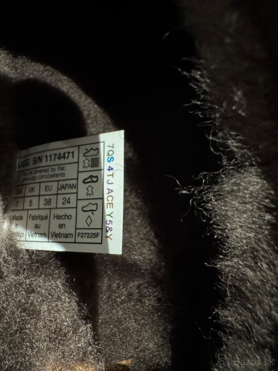 Ugg TAZZ II platform- 38-dusted cocoa- original - 6