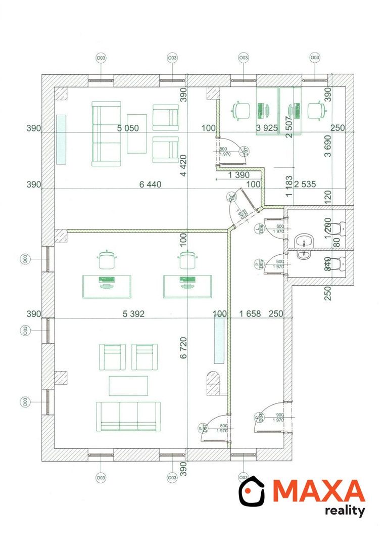 PRENÁJOM kancelárskych priestorov, centrum HURBANOVA, Senica - 6