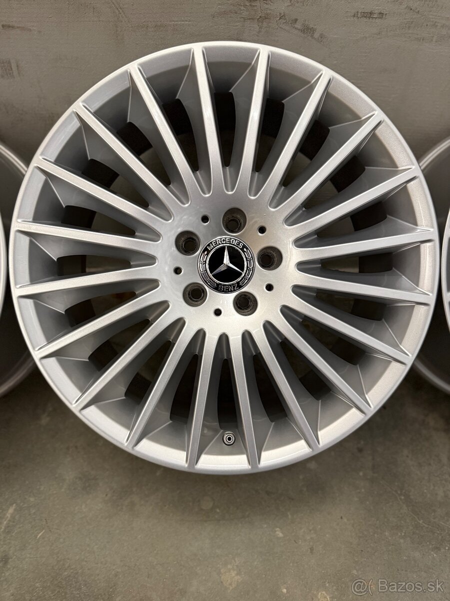 Hliníkové disky 5x112 R19 Mercedes Benz S Class W222 - 6