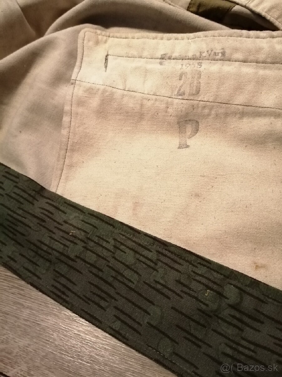 vojenský ihličkový kabát - 6