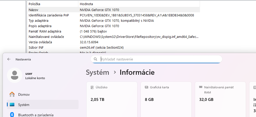 GPU Gigabyte GeForce® GTX 1070 - 8GB GDDR5 - 6