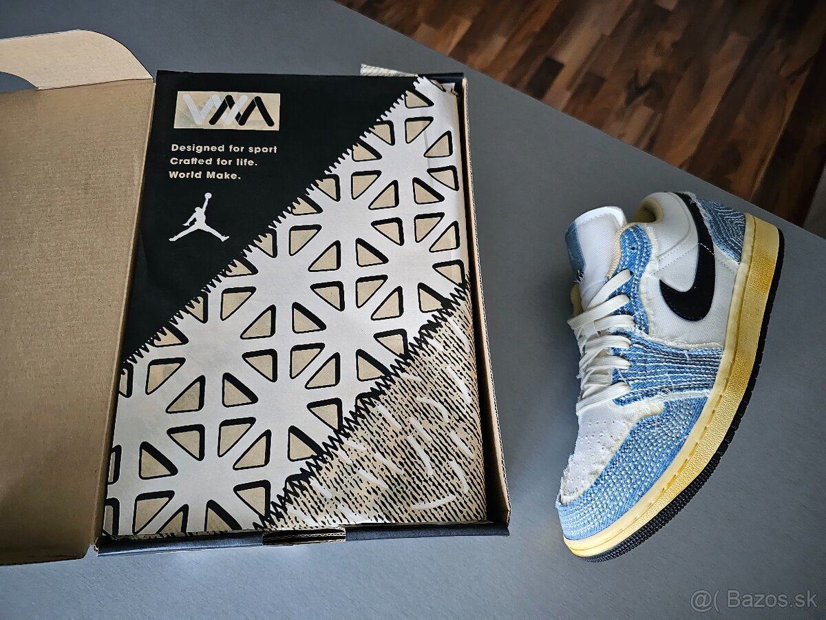 Nike Air Jordan 1 Low SE SASHIKO DENIM - 6