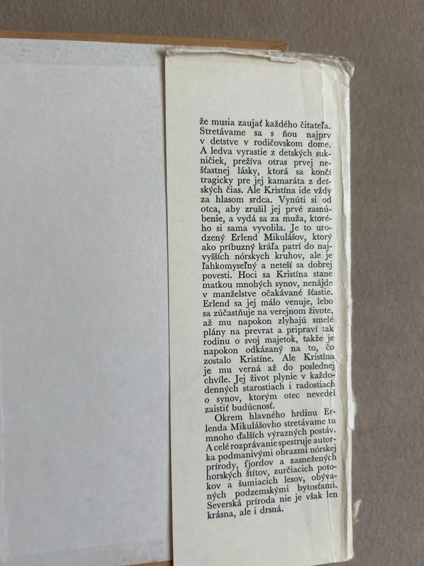 Kristina Vavřincova I a II - Sigrid Undset r.1970 - 6