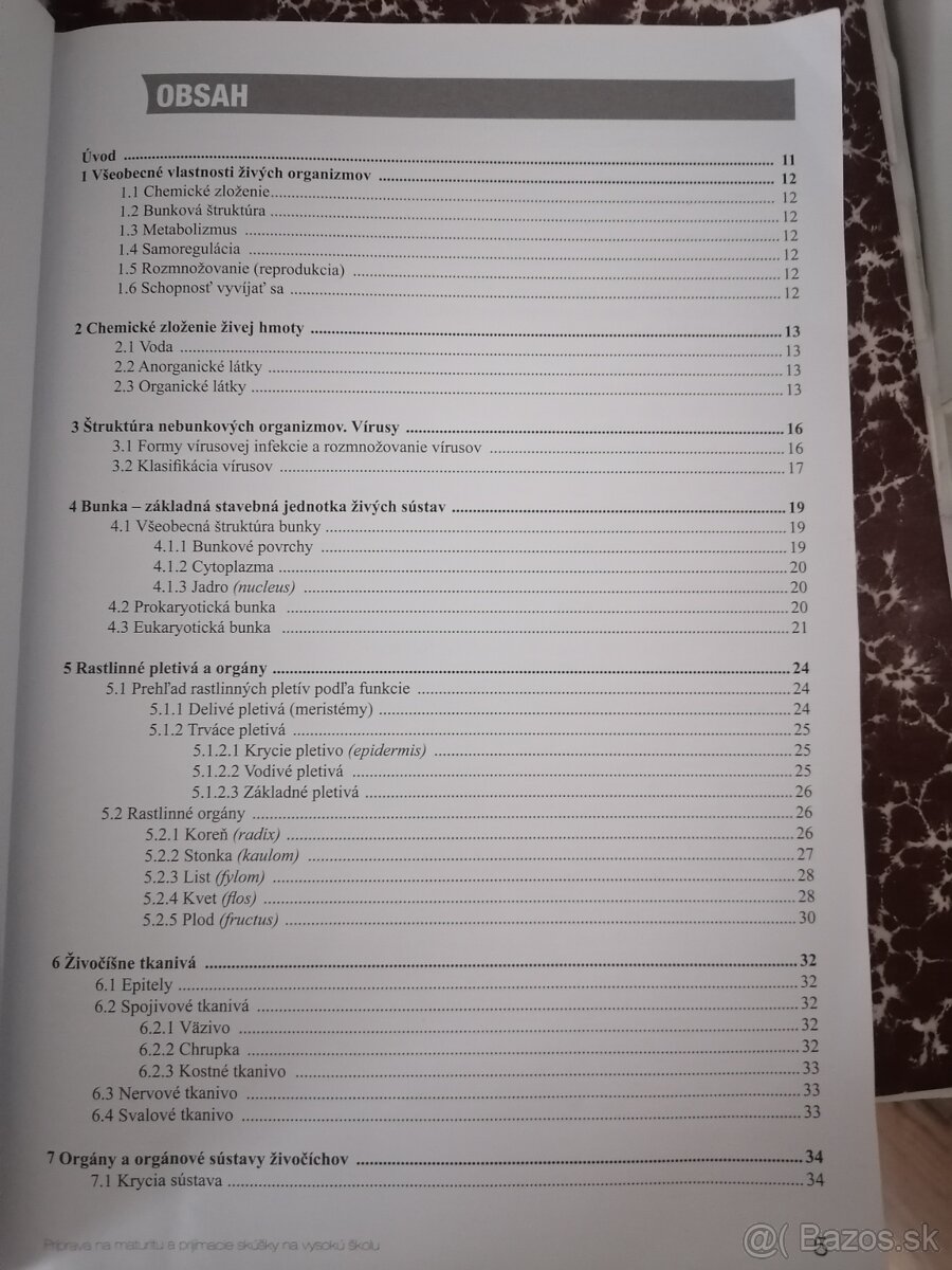 Maturita z biológie - 6