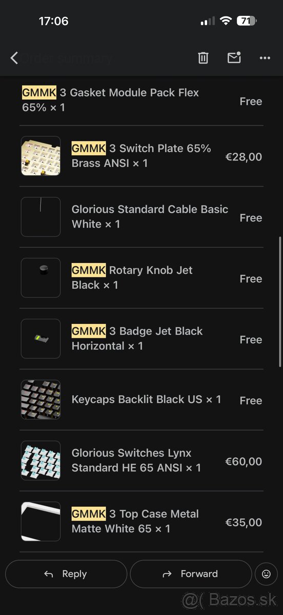 GMMK 3 HE custom mechanicka klavesnica - 6