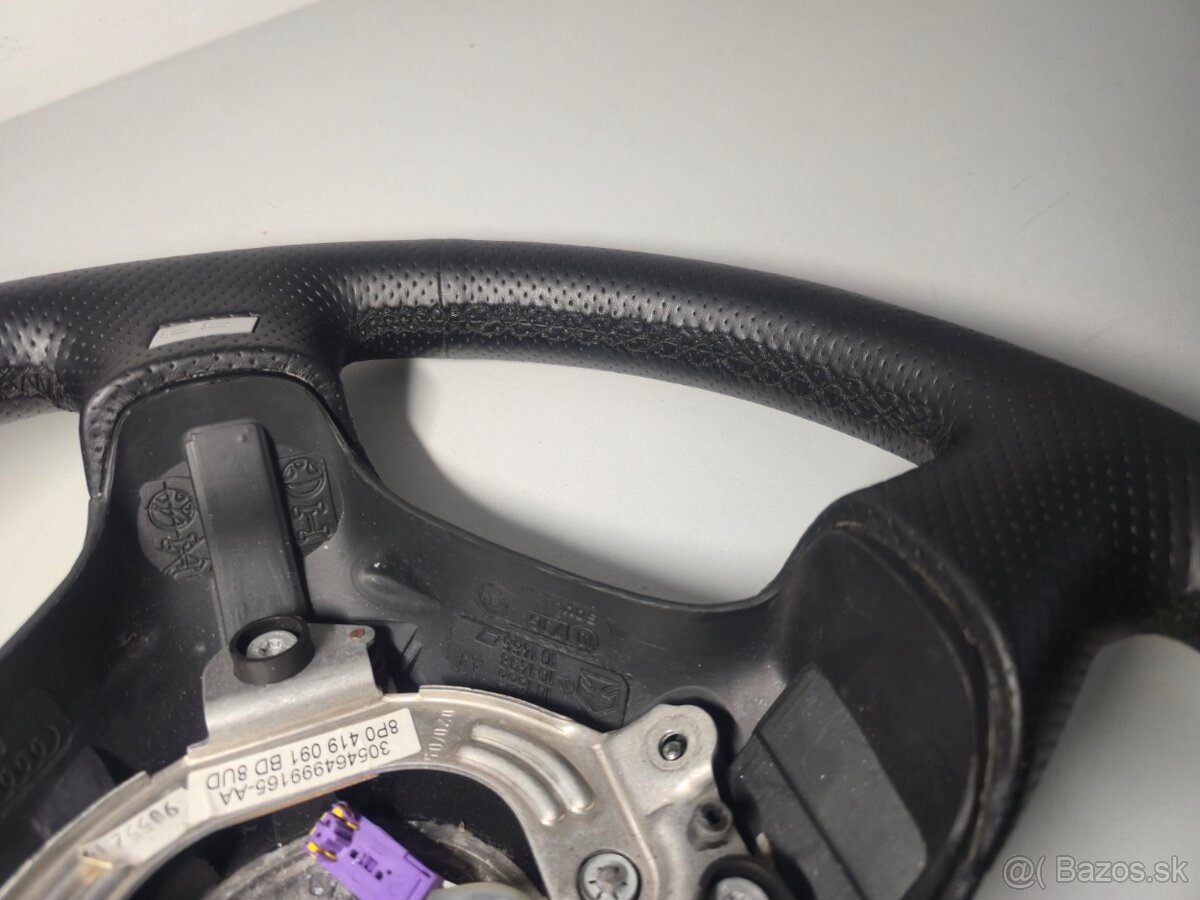 Audi s3 kožený perforovaný volant - 6