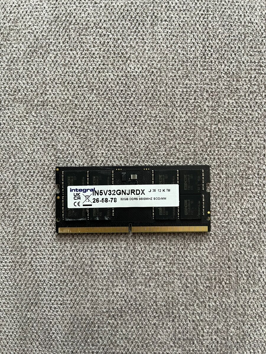 SO-DIMM RAM DDR5 32 GB - 6